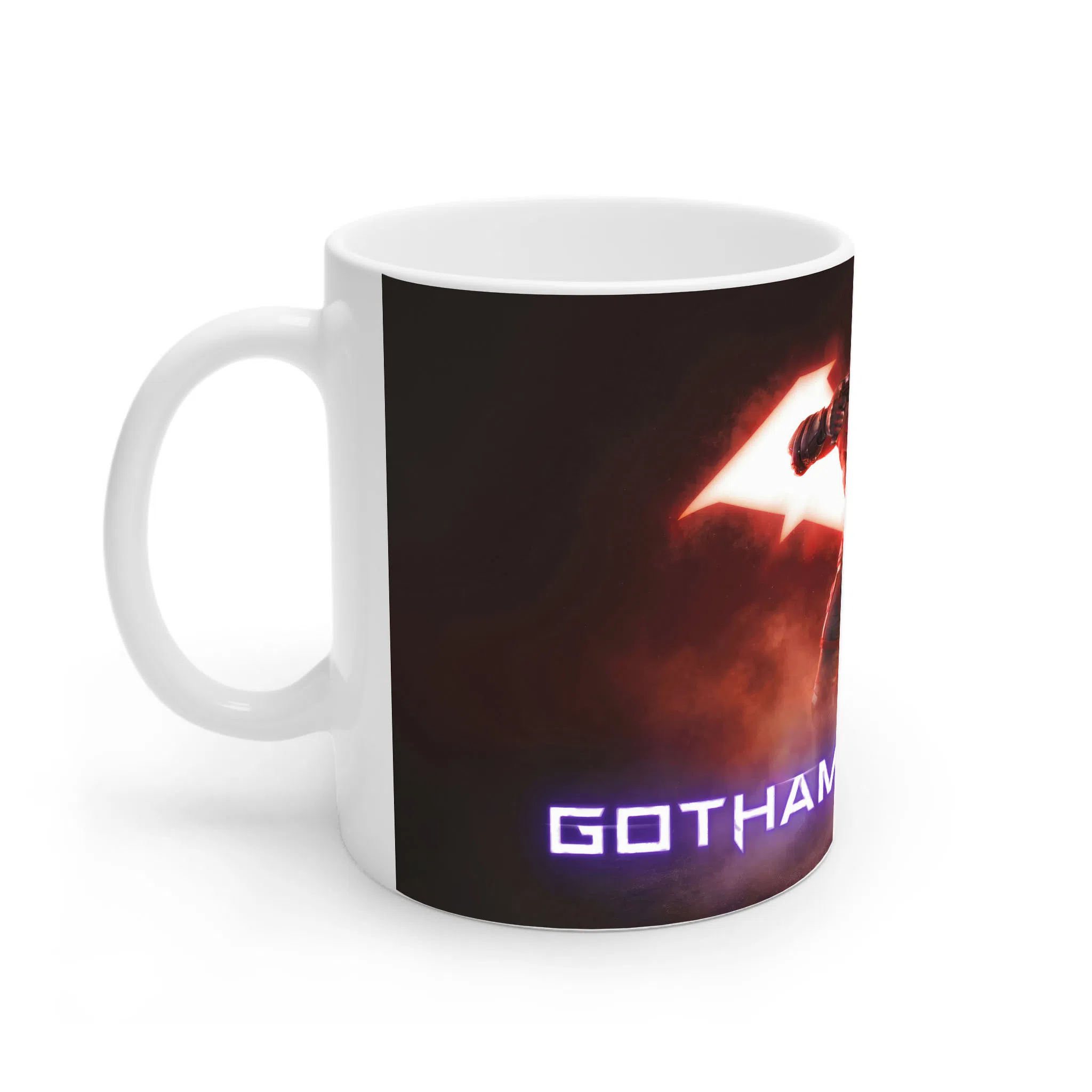 ماگ لیمینات طرح بازی Gotham Knights Game کد NM7874 — تصویر 3