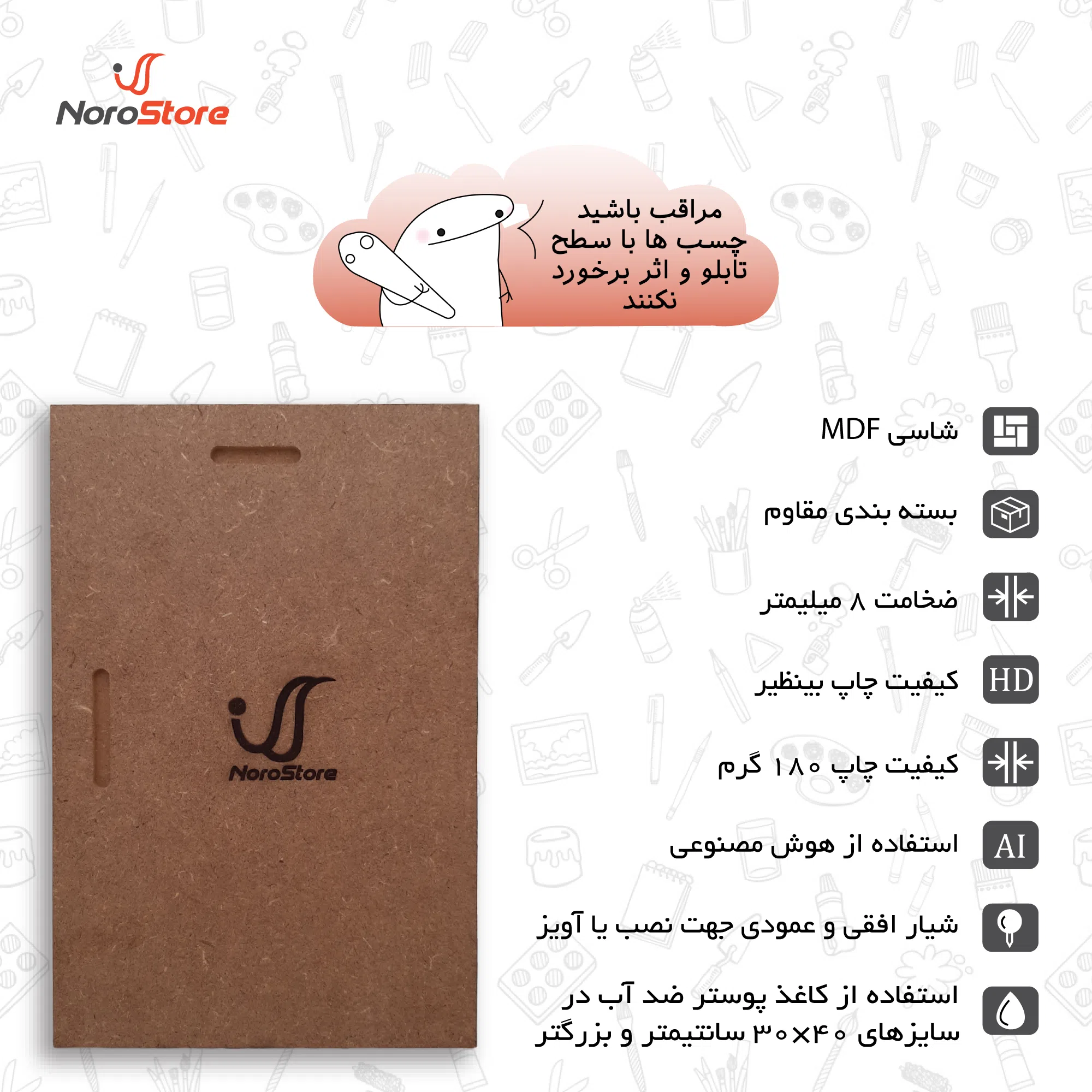 تابلو شاسی لیمینات طرح انیمه شیطان کش هاشیرا آتش رنگوکو کیوجیرو Demon Slayer مدل NV1571 — تصویر 3