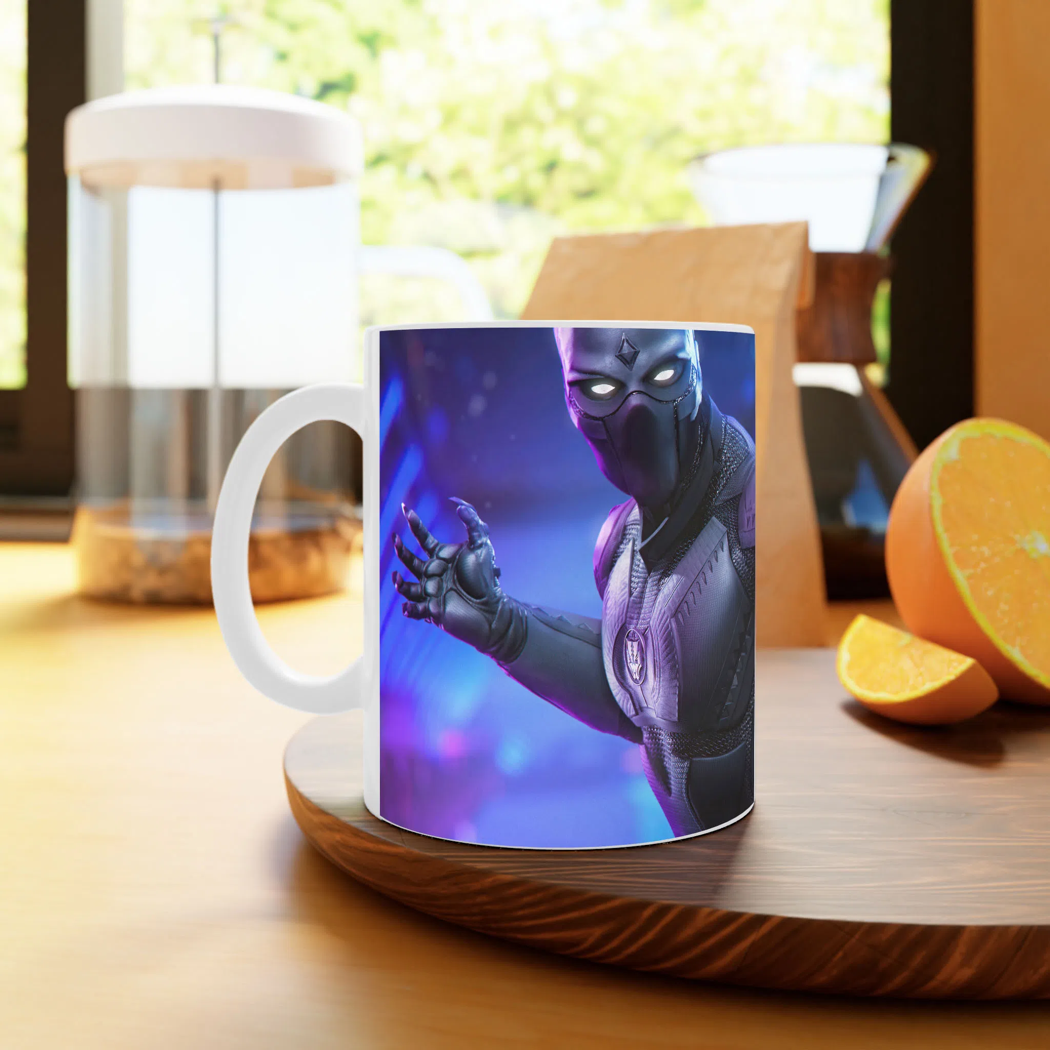 ماگ لیمینات طرح بازی Marvels Avengers Game کد NM8332 — تصویر 3