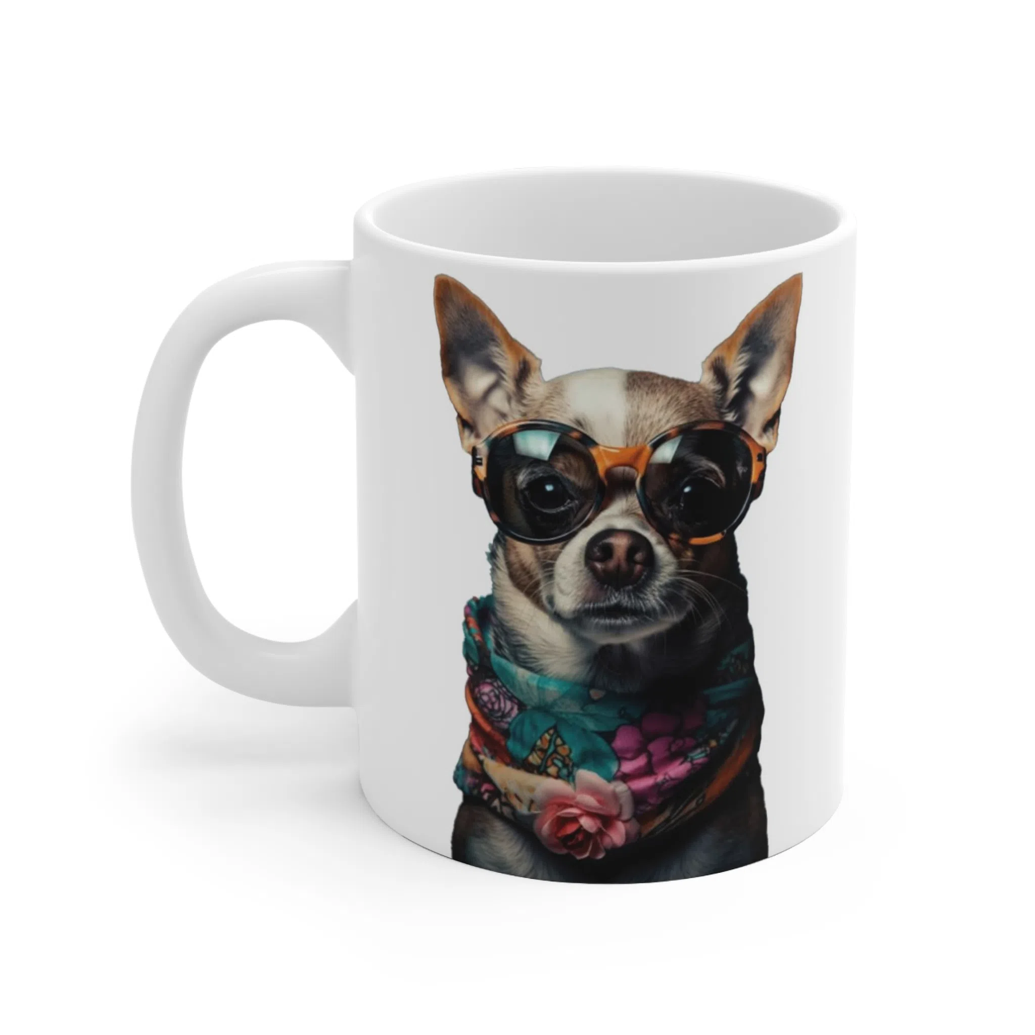 ماگ طرح حیوانات بانمک سگ Cute Animals - Dog مدل NM1250