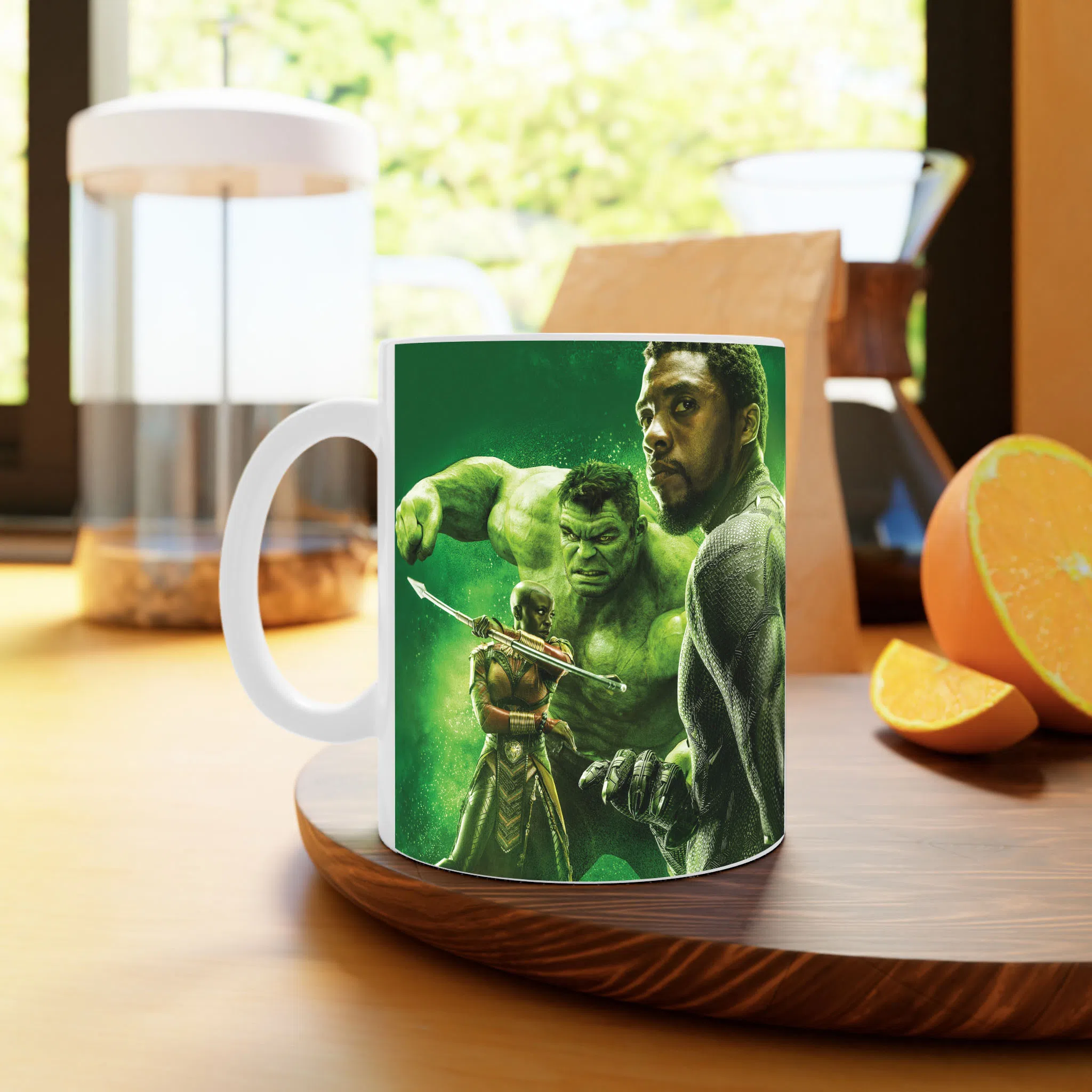 ماگ لیمینات طرح فیلم انتقام جویان Avengers کد NM10653 — تصویر 2