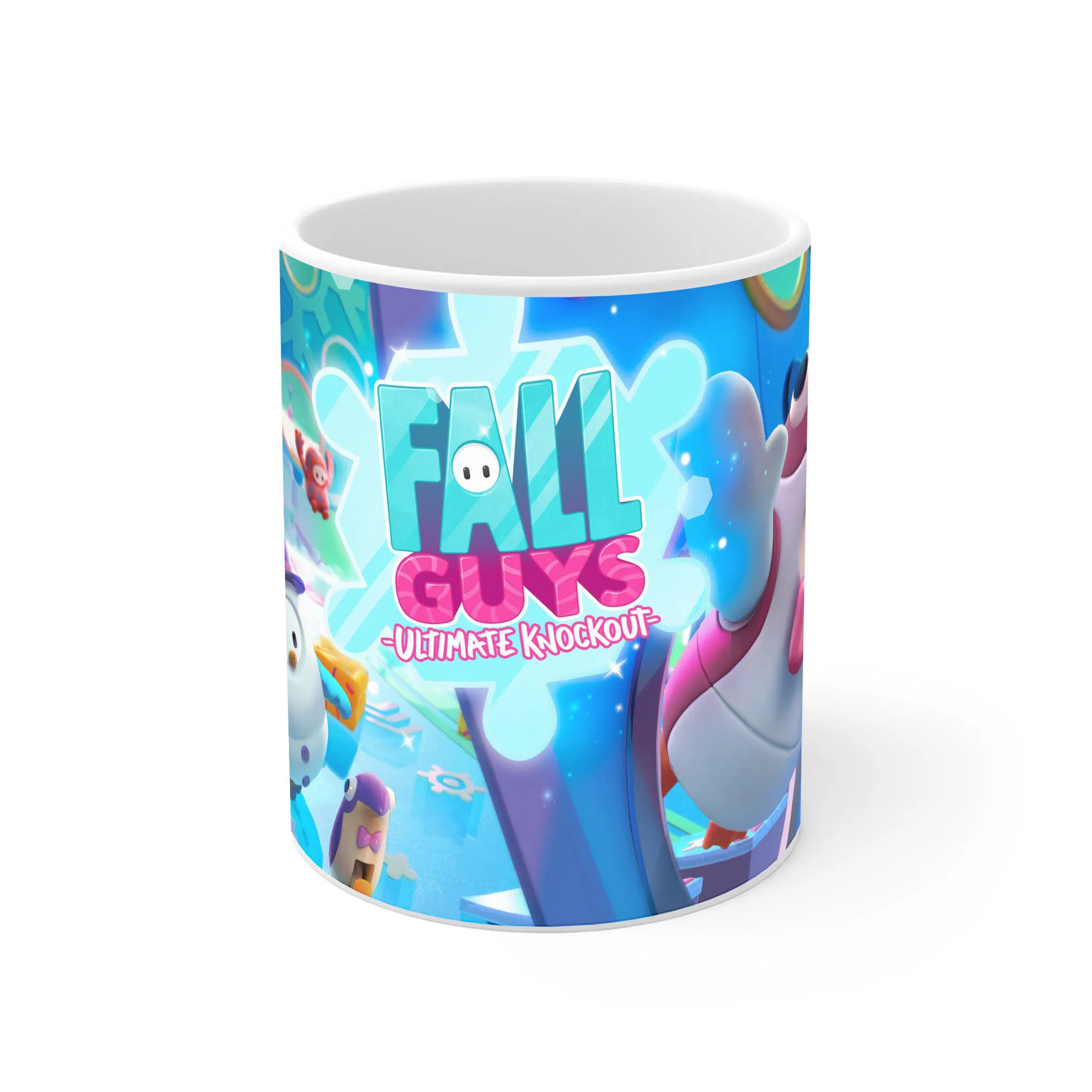ماگ لیمینات طرح بازی Fall Guys Game کد NM7170 — تصویر 2