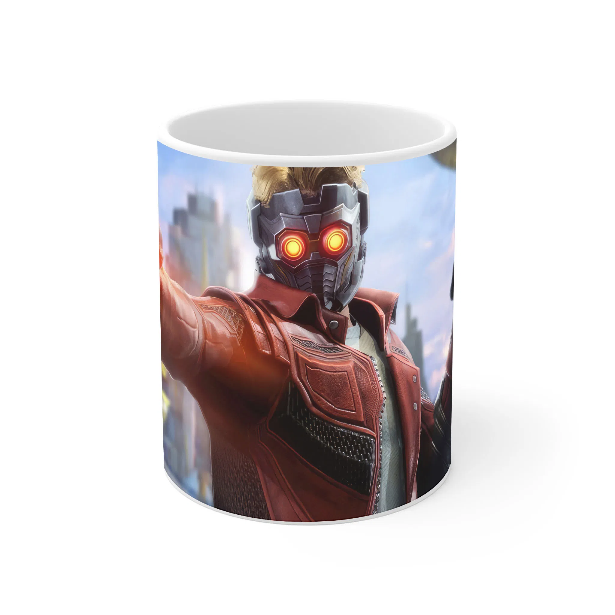 ماگ لیمینات طرح بازی Guardians of the Galaxy Game کد NM7976