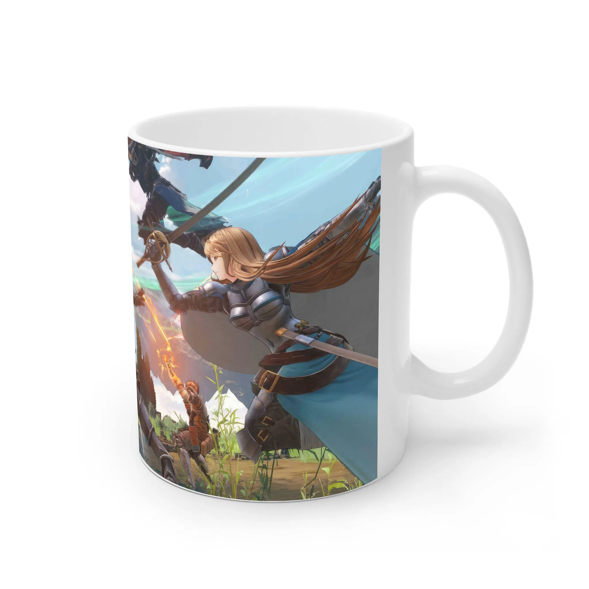 ماگ لیمینات طرح بازی Granblue Fantasy Game کد NM7922 — تصویر 2