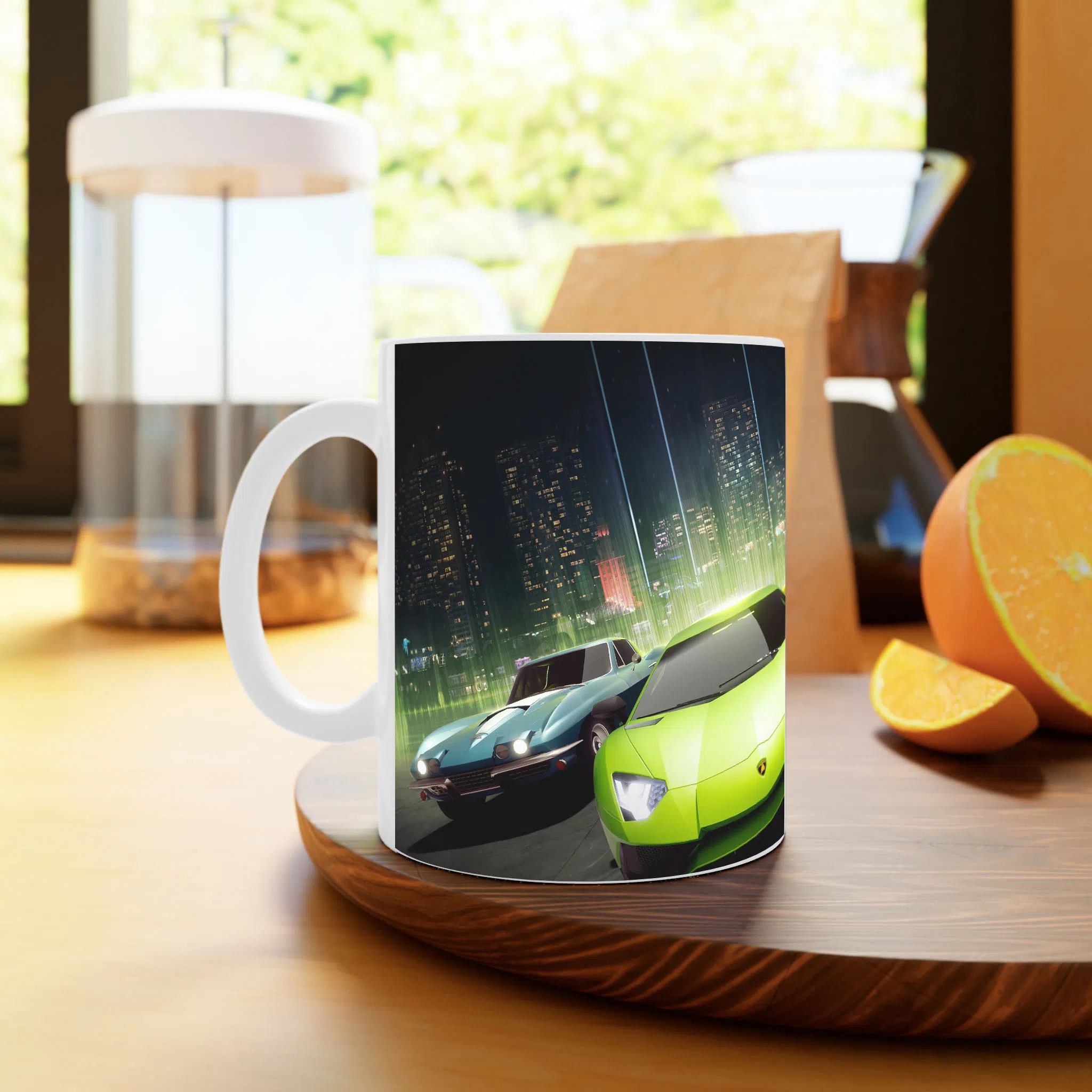 ماگ لیمینات طرح بازی Forza Game کد NM7602 — تصویر 3