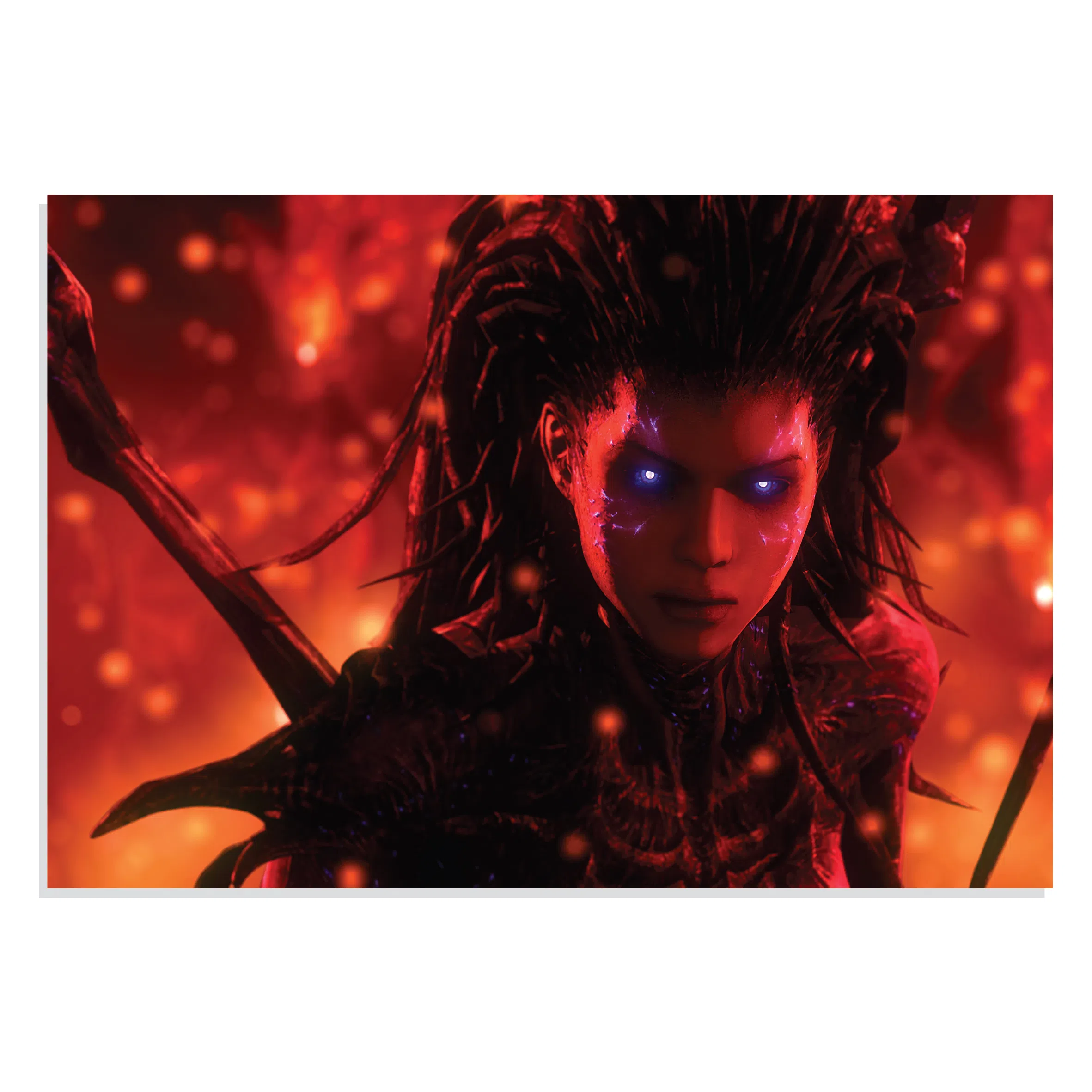 پوستر طرح بازی استارکرفت سارا کریگان Starcraft Sarah Kerrigan مدل NV0944