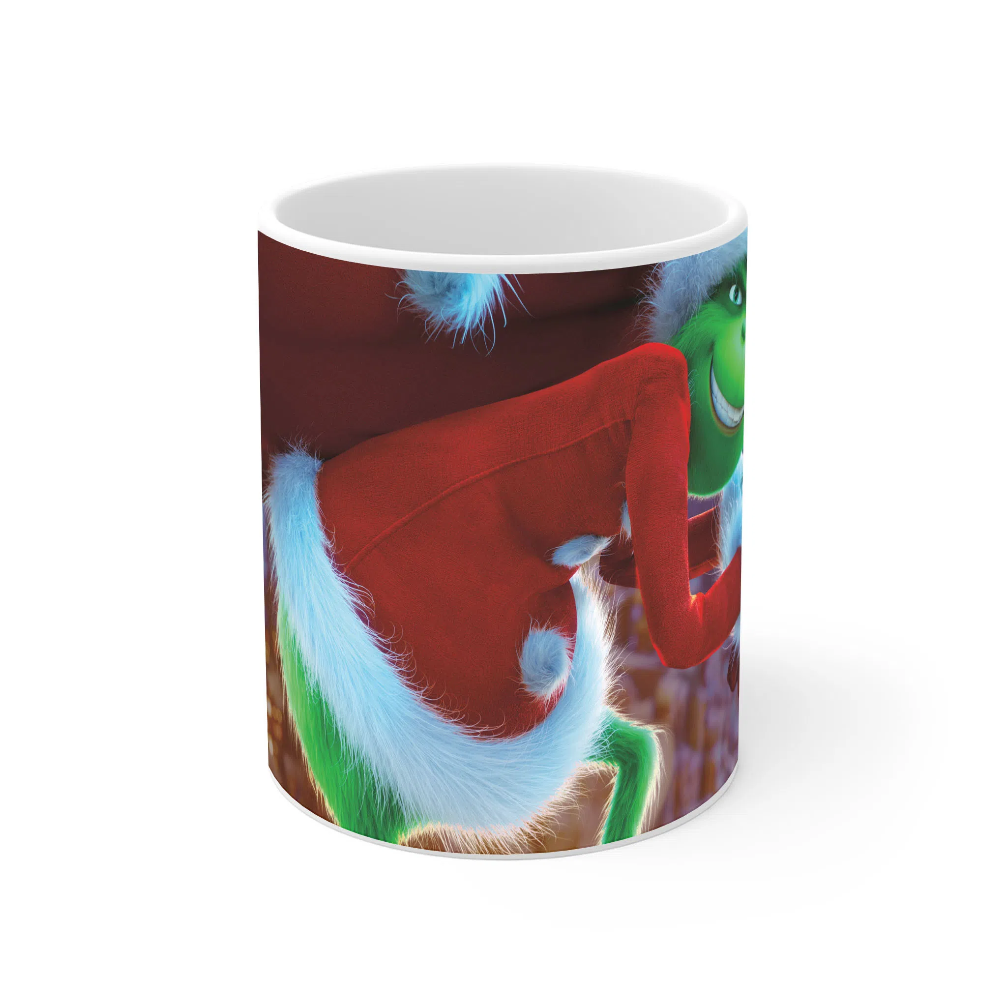 ماگ لیمینات طرح فیلم گرینچ The Grinch کد NM12826 — تصویر 2