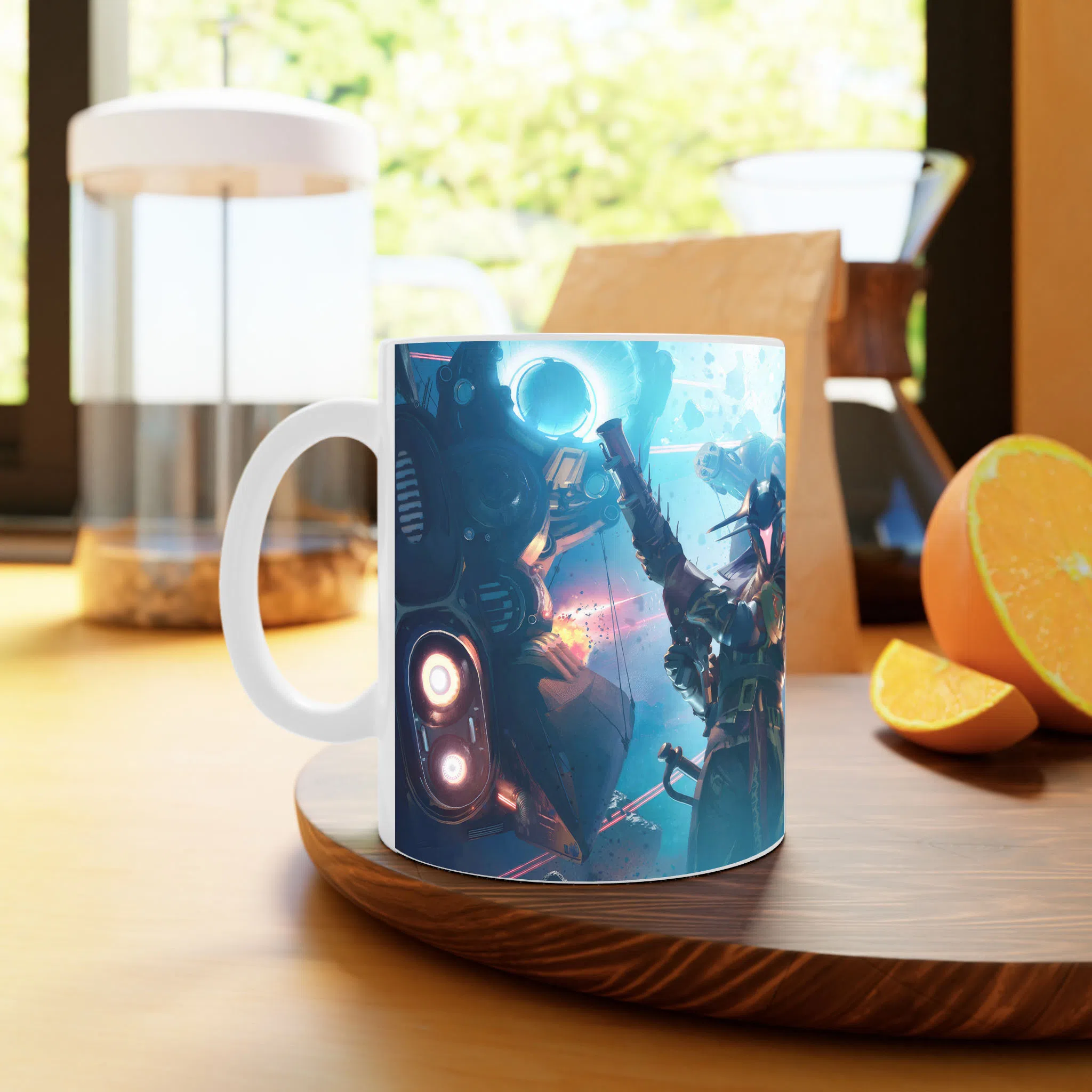 ماگ لیمینات طرح بازی سرنوشت Destiny Game کد NM6924 — تصویر 2