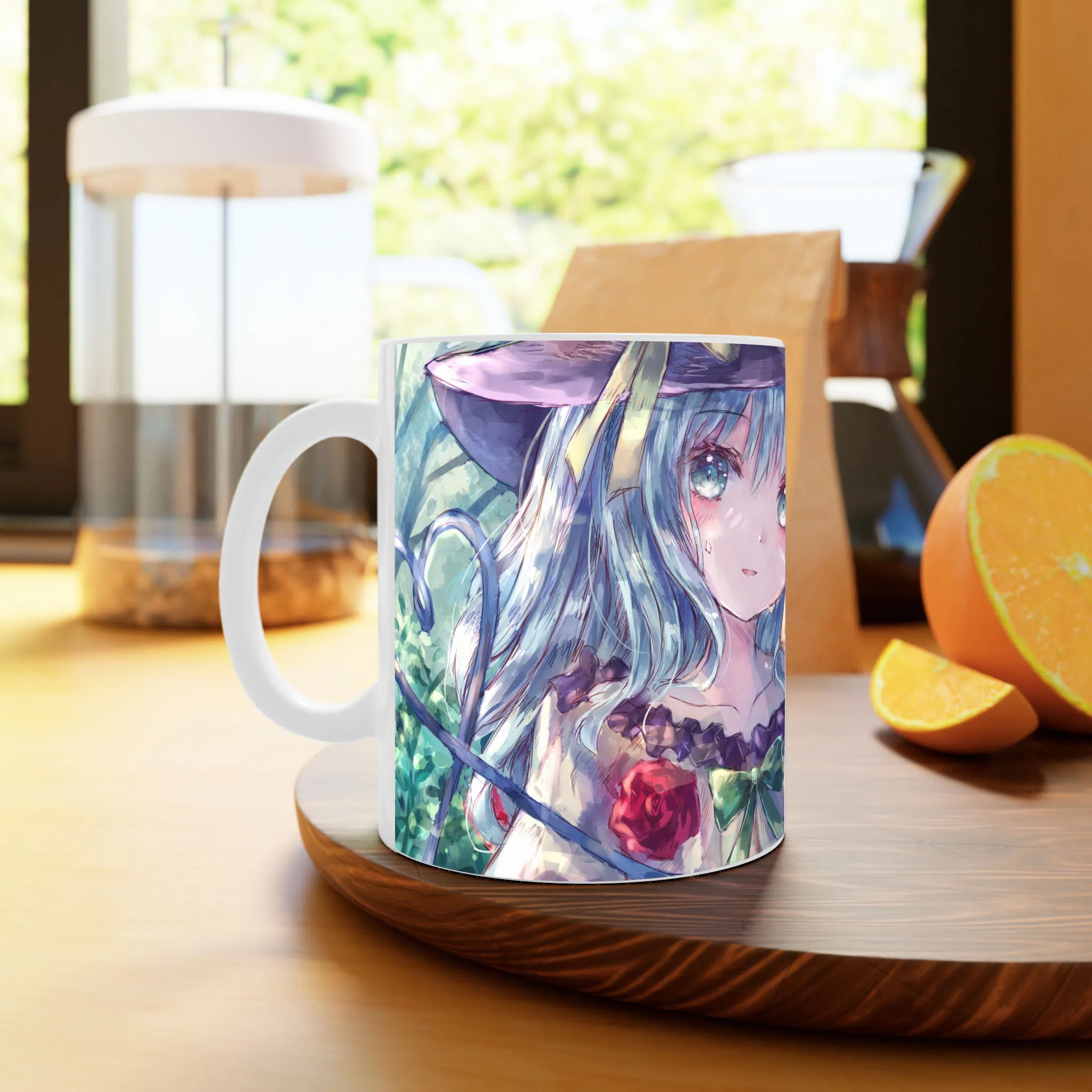 ماگ لیمینات طرح انیمه Touhou کد NM3557 — تصویر 3