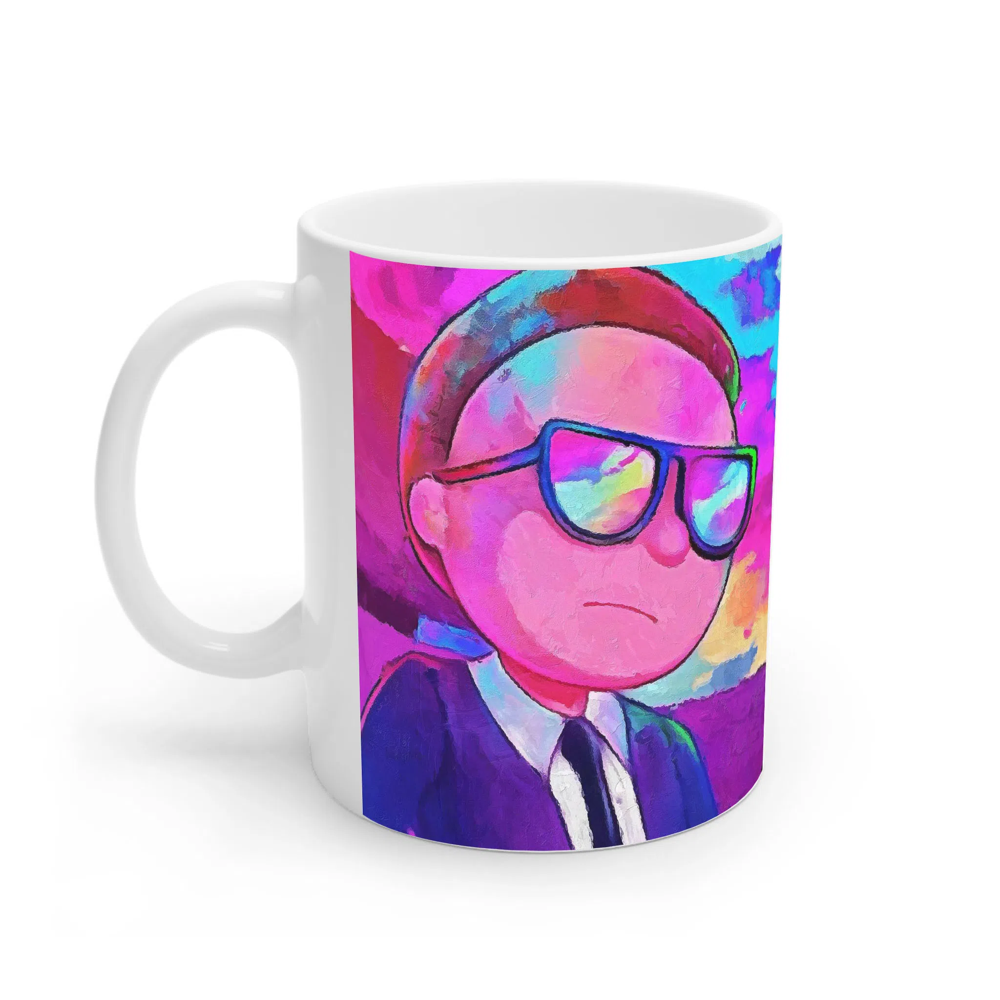 ماگ لیمینات طرح سریال ریک و مورتی Rick and Morty کد NM4891 — تصویر 3
