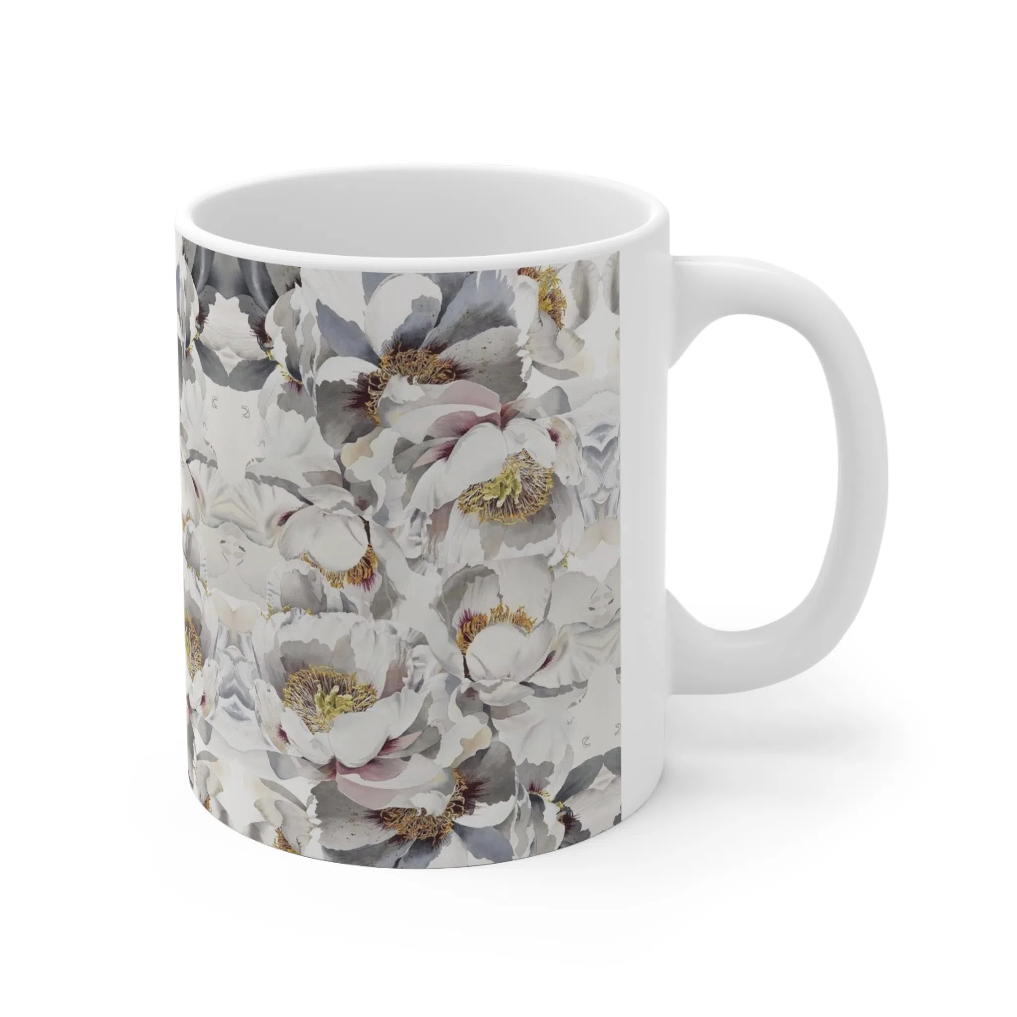 ماگ طرح گل Flower مدل NM1289 — تصویر 2