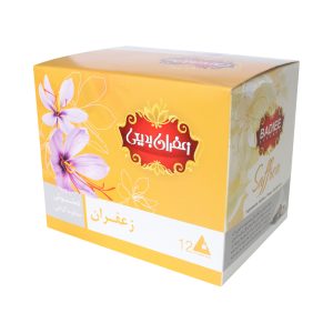 دمنوش زعفرانی بدیعی 12 عدد