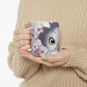 ماگ طرح سه بعدی حیوانات جغد owl مدل NM3204