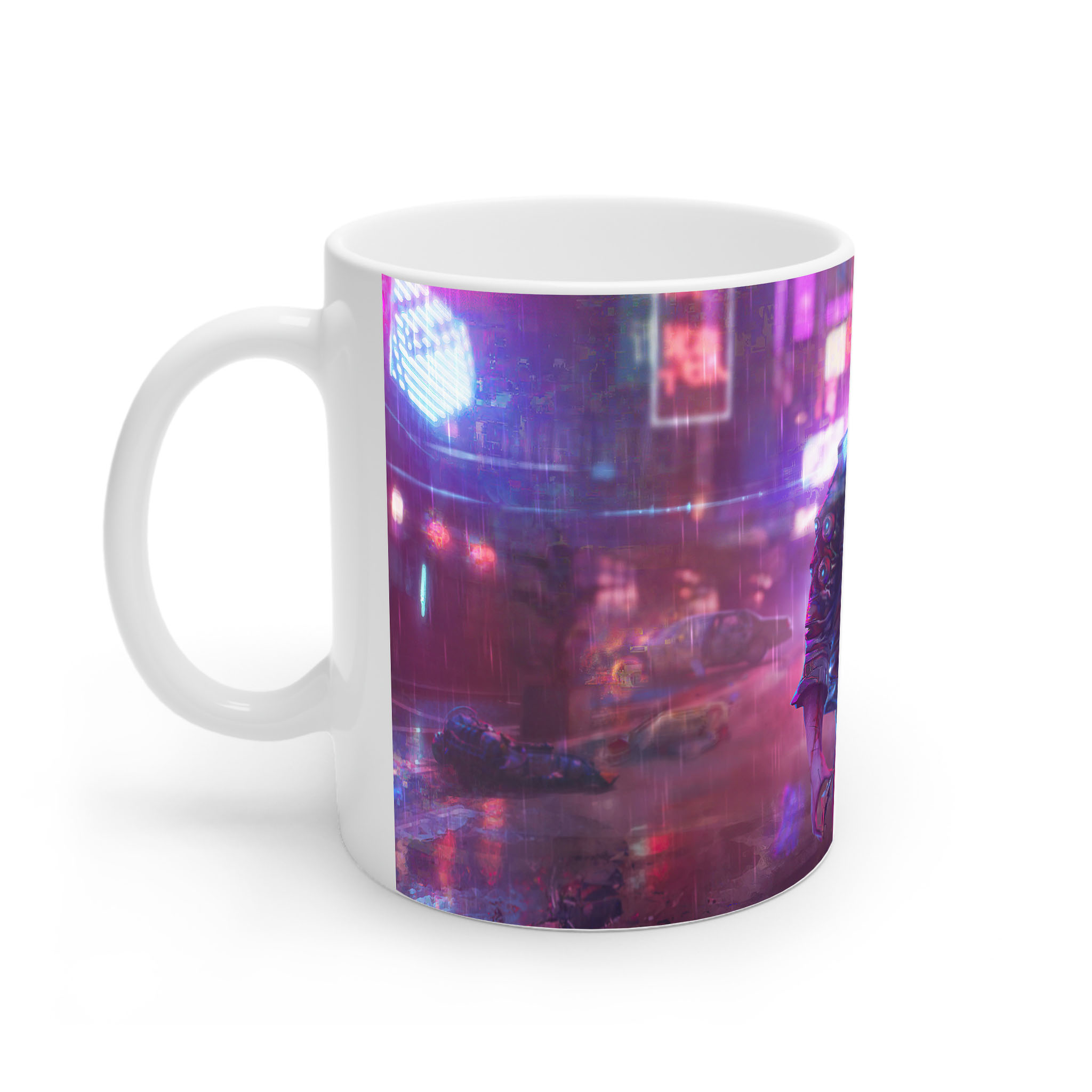 ماگ نورو استور طرح بازی سایبرپانک Cyberpunk 2077 Game کد NM6802