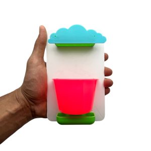 گلدان دکوری مدل ابر بارانی کد NBF008M