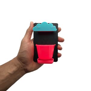 گلدان دکوری مدل ابر بارانی کد NBF012S