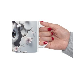 ماگ طرح سه بعدی حیوانات جغد owl مدل NM3197