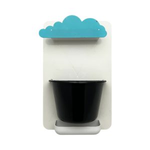 گلدان دکوری مدل ابر بارانی کد NBF003L