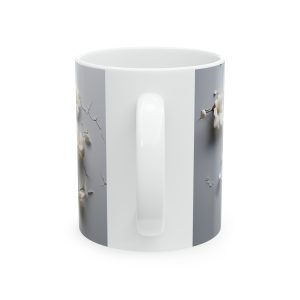 ماگ طرح سه بعدی حیوانات جغد owl مدل NM3200