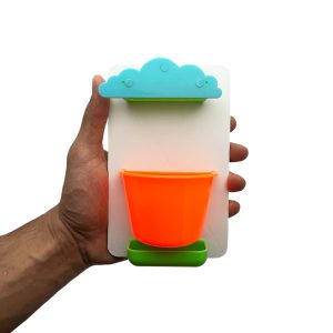 گلدان دکوری مدل ابر بارانی کد NBF010M