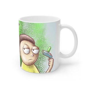 ماگ نورو استور طرح سریال ریک و مورتی Rick and Morty کد NM4906