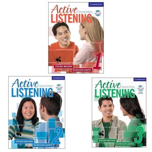 کتاب Active Listening Second Edition اثر Steven Brown And Dorolyn Smith انتشارات شیلر 3 جلدی