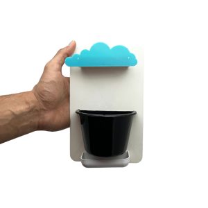 گلدان دکوری مدل ابر بارانی کد NBF003L