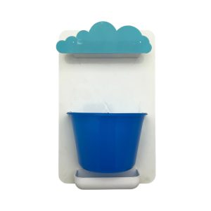 گلدان دکوری مدل ابر بارانی کد NBF002L