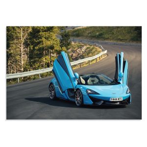 پوستر طرح ماشین مکلارن - Mclaren 570s 2018 مدل NV0681