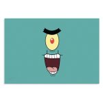 پوستر  طرح انیمیشن باب اسفنجی مدل NV0316