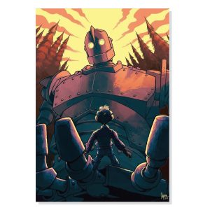 پوستر طرح انیمیشن غول آهنی مدل M0330