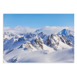 پوستر طرح رشته کوه آلپ The Alps مدل NV0881