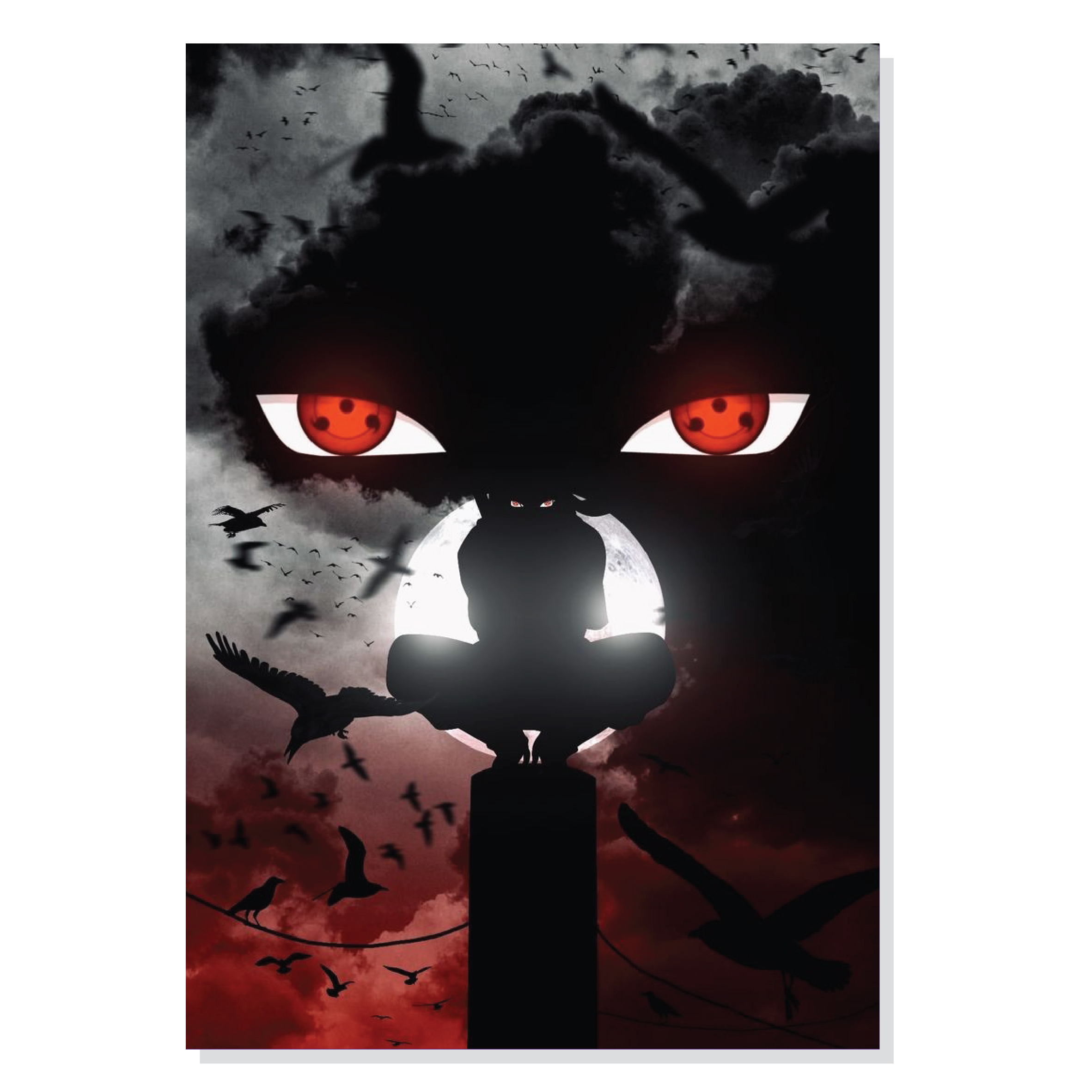 پوستر طرح انیمه ناروتو مدل M0375