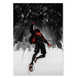 پوستر طرح انیمیشن مرد عنکبوتی مدل M0328