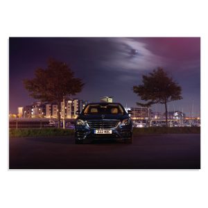 پوستر  طرح ماشین مرسدس بنز اس 350 - Mercedes Benz S350 D Lang Amg Line 2017 مدل NV0694