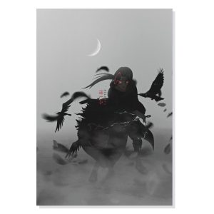 پوستر طرح انیمه ناروتو ایتاچی Naruto Itachi مدل M0322