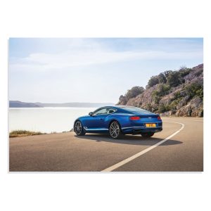 پوسترطرح ماشین بنتلی کانتیننتال جی تی - Bentley Continental GT 2017 مدل NV0632