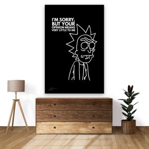 پوستر طرح Rick and Morty مدل NV0013