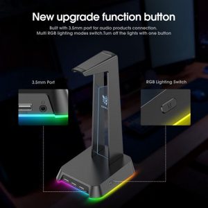 پایه نگهدارنده هدفون اونیکوما مدل USB هاب کد st-2