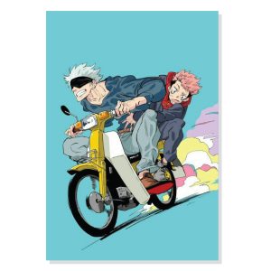 پوستر طرح انیمه جوجوتسو کایسن مدل M0176