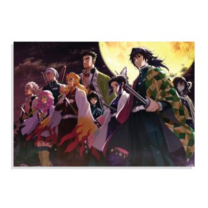 پوستر طرح انیمه شیطان کش Demon Slayer مدل M0546