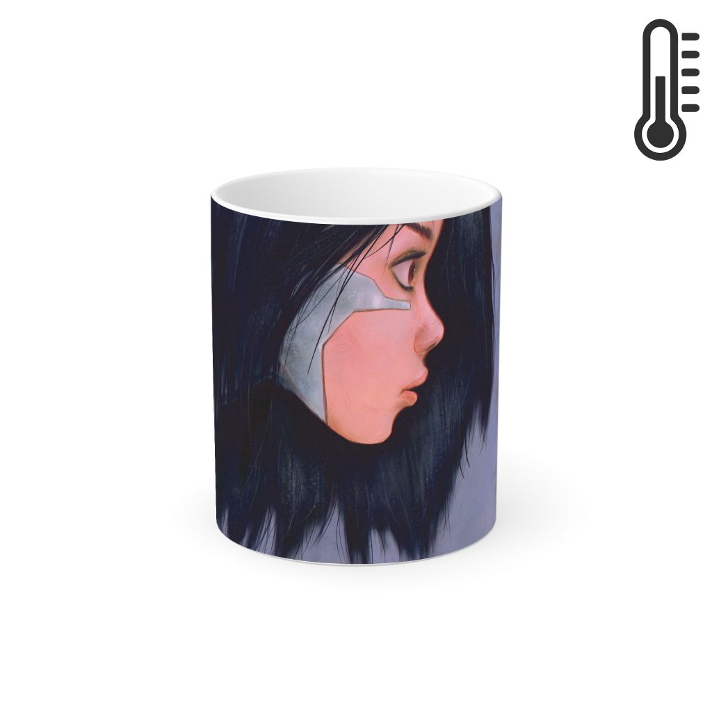 تصویر ماگ حرارتی نورو استور طرح انیمه Alita Battle Angel کد NM0454 