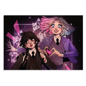 پوستر طرح سریال Wednesday مدل NV0084