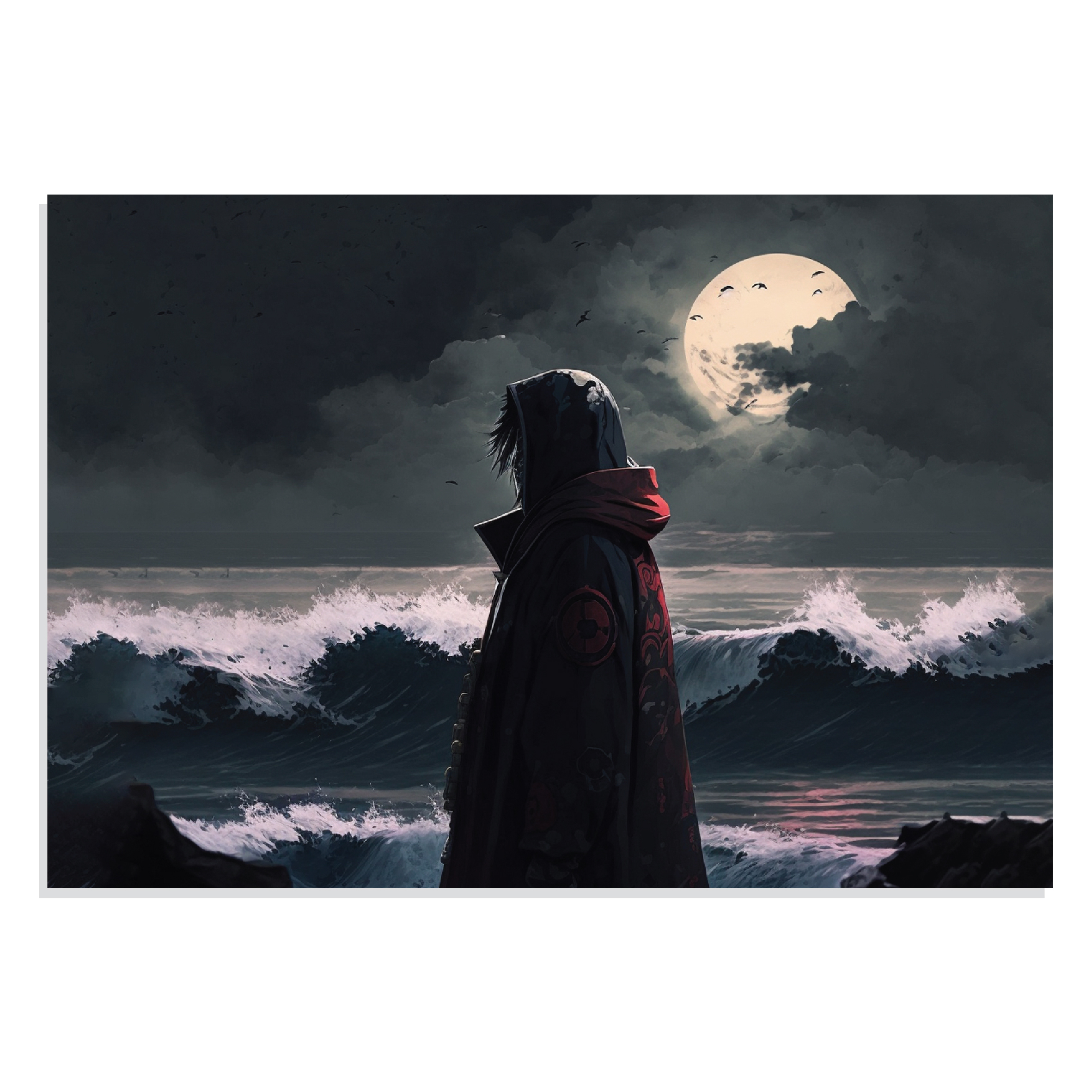 پوستر طرح انیمه ناروتو آکاتسکی مدل NV0586