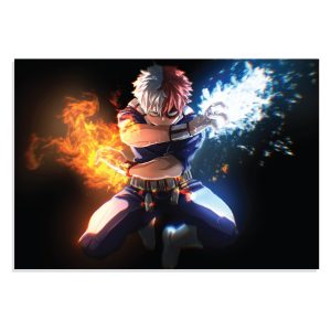 پوستر طرح انیمه آکادمی قهرمانانه من تودوروکی شوتو مدل NV0500