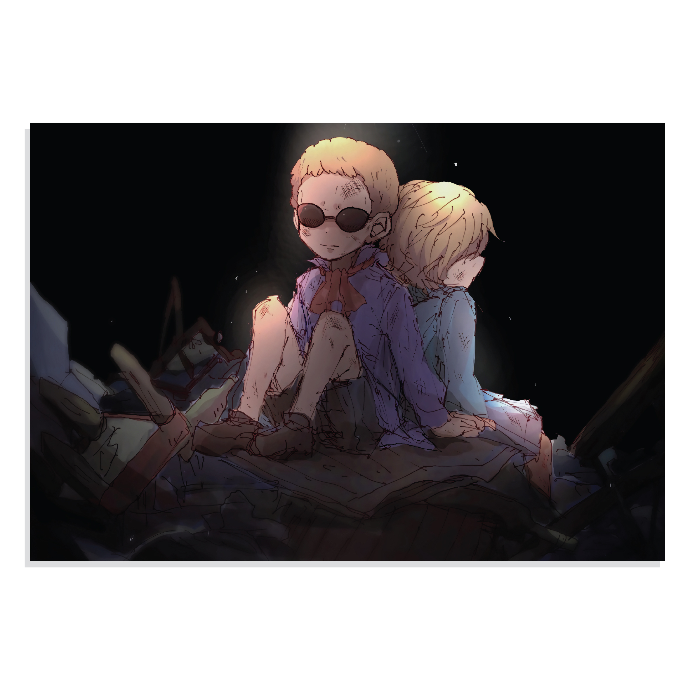 پوستر طرح انیمه وان پیس دوفلامینگو One Piece Anime Doflamingo مدل NV0520