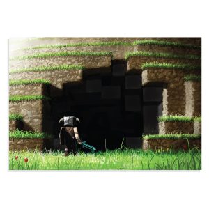پوستر طرح بازی ماین کرفت MineCraft مدل NV0942