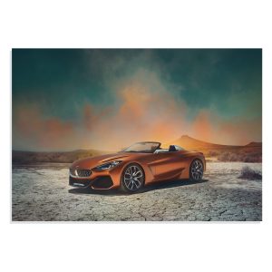 پوستر  طرح ماشین بی ام دبلیو کانسپت زد 4 BMW Concept Z4 2017 مدل NV0639