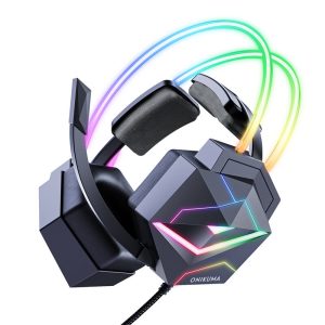 هدفون مخصوص بازی اونیکوما مدل X20 RGB-HEAD
