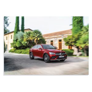 پوستر  طرح ماشین مرسدس بنز جی ال سی 300 کوپه - Mercedes Benz GLC300 Coupe مدل NV0613